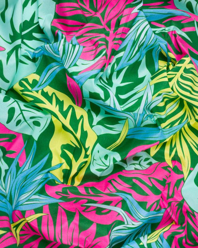 Polynesian fabric RAO ERE Green - Tissushop